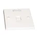 CommScope 2225211-1 Single Port Faceplate